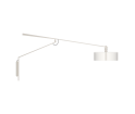 Kinkiet / lampa ścienna OKOLO Wall Long Grupa - złamana biel