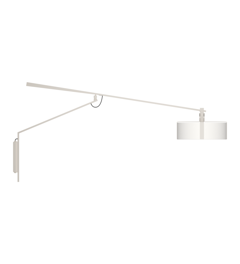 Kinkiet / lampa ścienna OKOLO Wall Long Grupa - złamana biel
