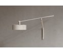 Kinkiet / lampa ścienna OKOLO Wall Long Grupa - złamana biel