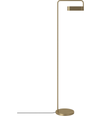 Lampa podłogowa Scribe Bolia - antyczny mosiądz