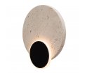 Kinkiet Travertino 14W W0395 Maxlight - trawertyn, czarny