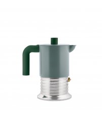 Zaparzacz do espresso na 3 filiżanki Vite Alessi - zielony