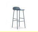 Hoker na stalowych nogach 75 cm FORM Normann Copenhagen - różne kolory