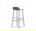 Hoker na stalowych nogach 75 cm FORM Normann Copenhagen - różne kolory