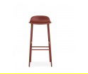 Hoker na stalowych nogach 75 cm FORM Normann Copenhagen - różne kolory