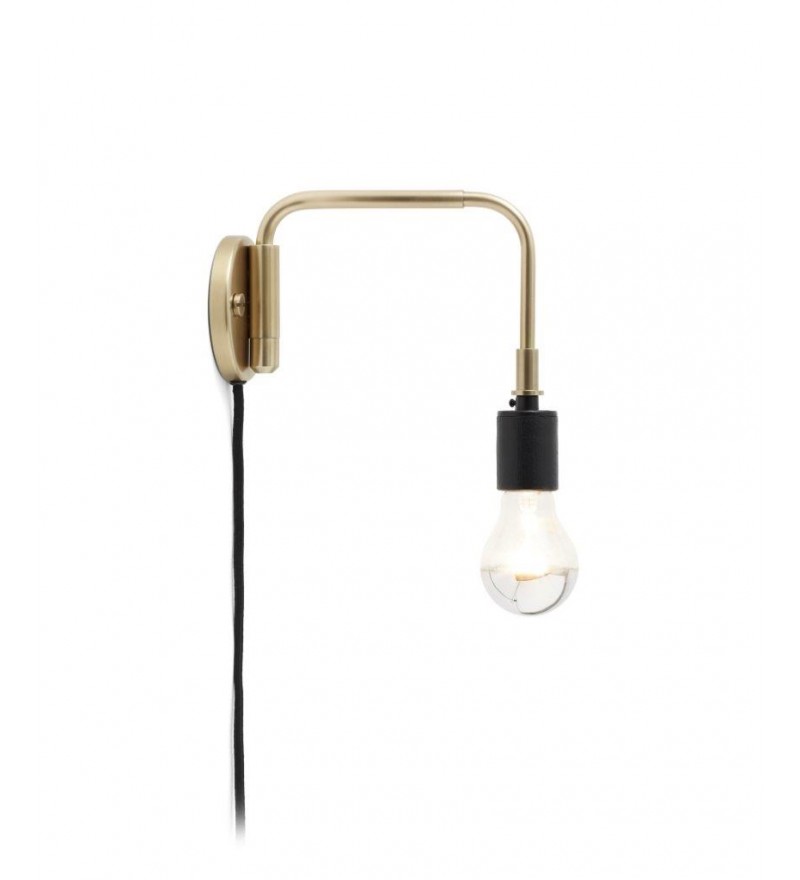 Kinkiet Staple Audo Copenhagen (dawniej Menu) - mosiądz