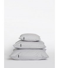 2x POSZEWKA Pure HOP DESIGN czysta bawełna płótno jasnoszare