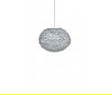 Lampa z piór Eos Large Light Grey Vita Copenhagen - jasnoszara