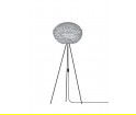 Lampa z piór Eos Large Light Grey Vita Copenhagen - jasnoszara