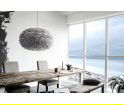 Lampa z piór Eos XL Light Grey Vita Copenhagen - jasnoszara