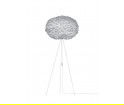 Lampa z piór Eos XL Light Grey Vita Copenhagen - jasnoszara