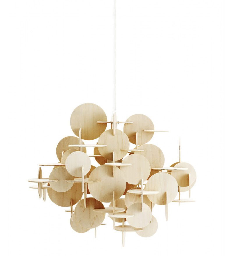 Lampa wisząca BAU Nature od Normann Copenhagen - duża