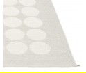 Dywan HUGO Pappelina - white metallic / fossil grey