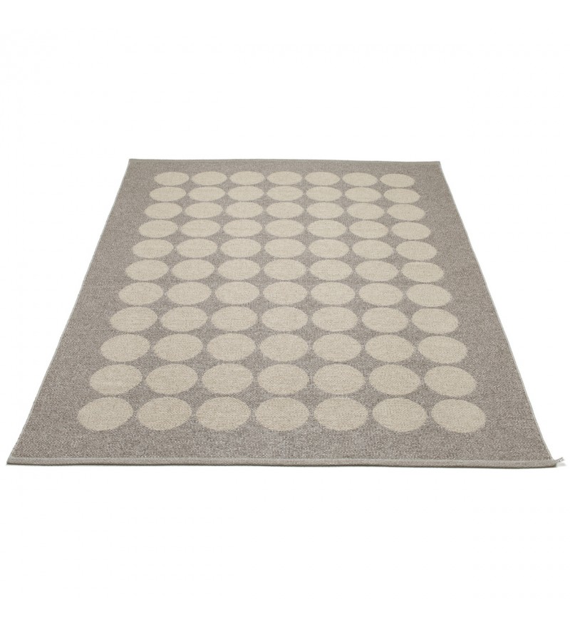 Dywan HUGO Pappelina - mud metallic / mud