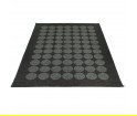 Dywan HUGO Pappelina - black metallic / black