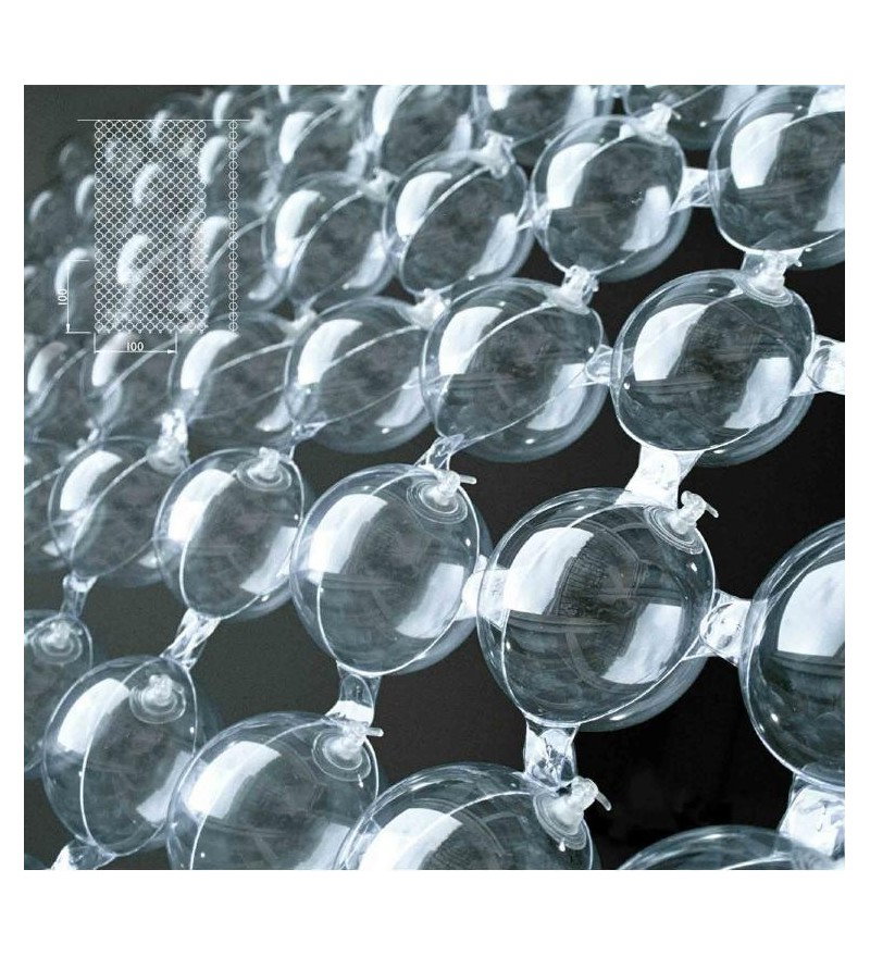 Przesłona świecąca Bubbles PUFF-BUFF Design - moduł 95 x 190 cm