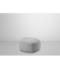 Puf tapicerowany FIVE Muuto - jasnoszary
