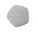 Puf tapicerowany FIVE Muuto - jasnoszary