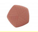 Puf tapicerowany FIVE Muuto - mandarynka