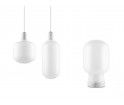 Lampa AMP Normann Copenhagen - biała, wysokość 26 cm