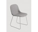 Tapicerowane Krzesło na płozach Fiber Side Chair Muuto - różne kolory