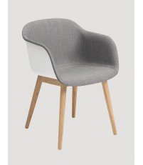 Krzesło tapicerowane Fiber Chair FRONT Muuto - różne kolory