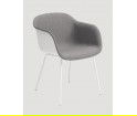 Krzesło tapicerowane na nóżkach Fiber Chair FRONT Muuto  - różne kolory