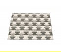 Chodnik DANA Pappelina - warm grey / charcoal / vanilla, różne rozmiary