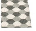 Chodnik DANA Pappelina - warm grey / charcoal / vanilla, różne rozmiary