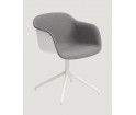 Krzesło tapicerowane obrotowe Fiber FRONT Chair Muuto - różne kolory
