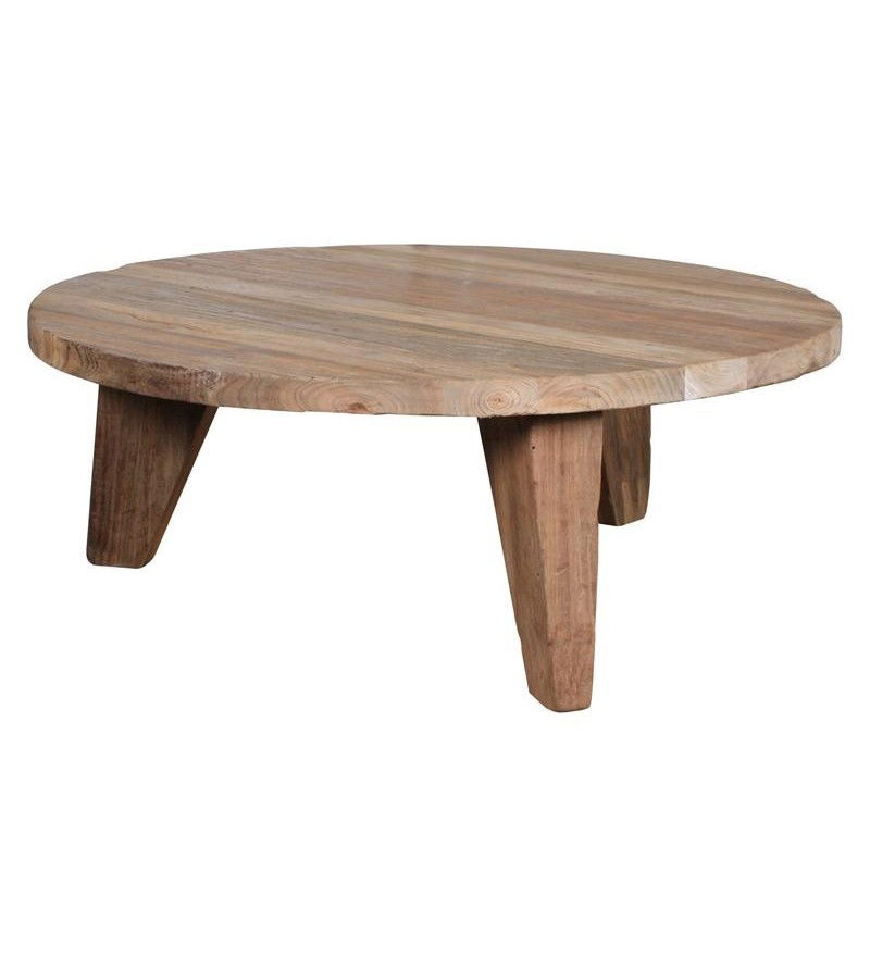 Stolik kawowy z drewna teak z odzysku - Hindu od HK Living