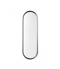 Lustro Norm Wall Oval Menu - czarne