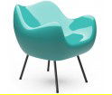 Fotel RM58 Classic VZÓR - turkusowy