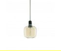 Lampa AMP Normann Copenhagen - złoto-zielona, wysokość 17 cm