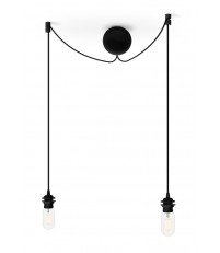 Podwójne zawieszenie do lamp Cannonball Cluster 2 VITA - czarne