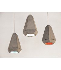 Lampa wisząca z betonu Portland od Innermost