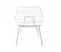 Krzesło WM String Lounge Chair Menu - białe