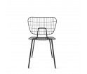 Krzesło WM String Dining Chair Menu - czarne