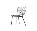 Krzesło WM String Dining Chair Menu - czarne