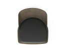 Krzesło tapicerowane Synnes Dining Chair Menu - ciemny jesion, Dakar