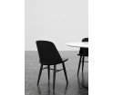 Krzesło tapicerowane Synnes Dining Chair Menu - ciemny jesion, Dakar