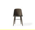 Krzesło tapicerowane Synnes Dining Chair Menu - ciemny jesion, Basel