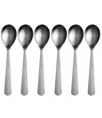 Zestaw łyżek stołowych Spoons Normann Copenhagen - stalowy, 6 szt.