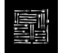 Zestaw sztućców Cutlery Gift Box Normann Copenhagen - stalowy, 16 szt.