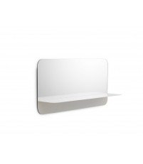 Lustro Horizon Normann Copenhagen - horyzontalne, białe