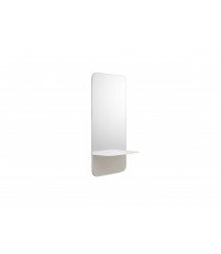 Lustro Horizon Normann Copenhagen - wertykalne, białe
