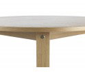 Stół SLICE TABLE Vol.2 Ø95 cm Normann Copenhagen - dąb