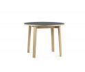 Stół SLICE TABLE LINOLEUM  Ø95 cm Normann Copenhagen - dąb