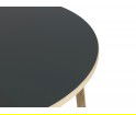 Stół SLICE TABLE LINOLEUM  Ø95 cm Normann Copenhagen - dąb
