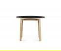 Stół SLICE TABLE LINOLEUM  Ø95 cm Normann Copenhagen - dąb